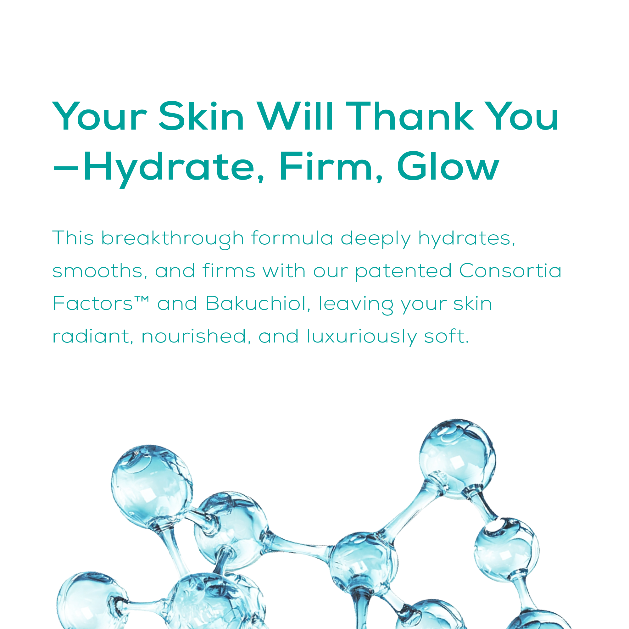 Reluxe body serum features