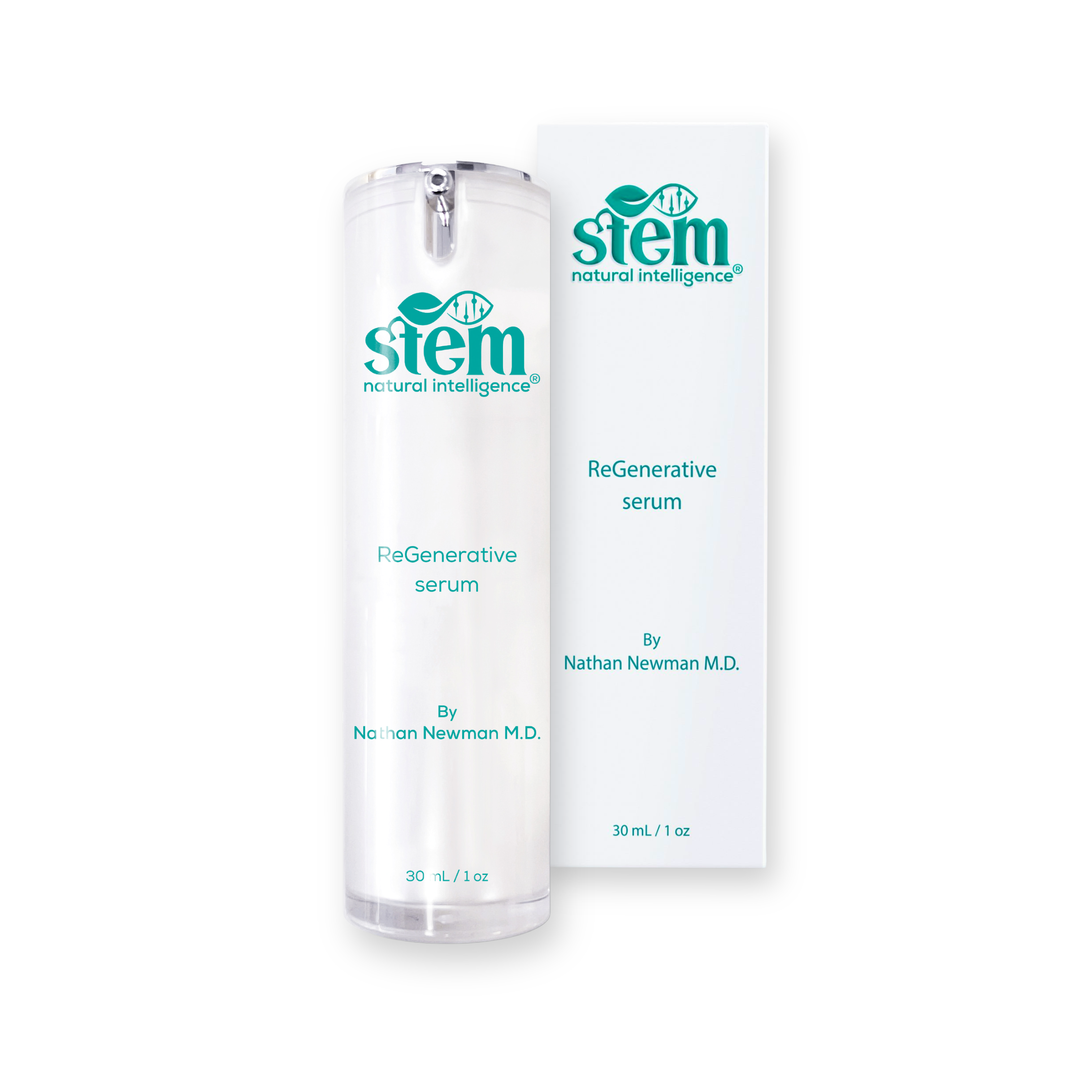ReGenerative serum bottle and box