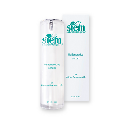ReGenerative serum bottle and box