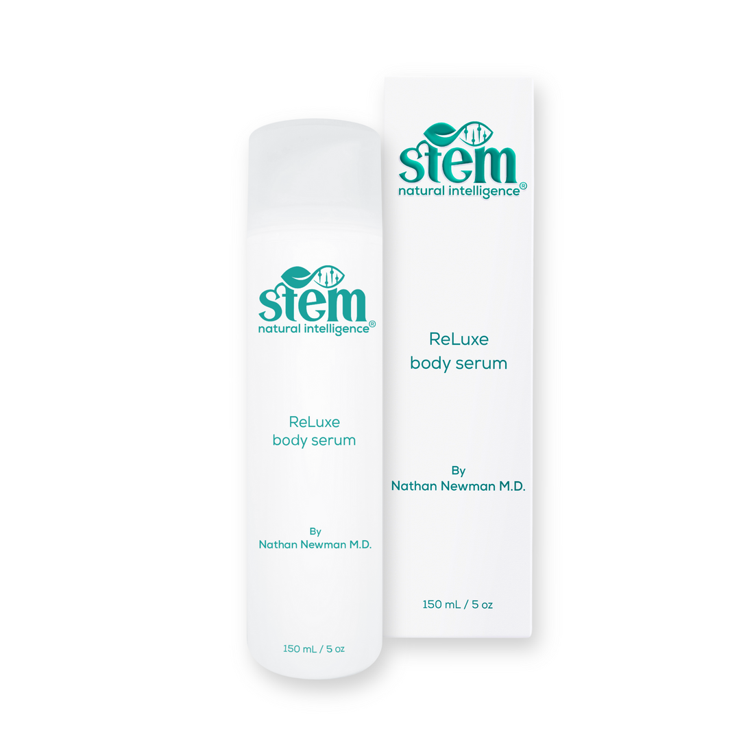 ReLuxe body serum bottle and box