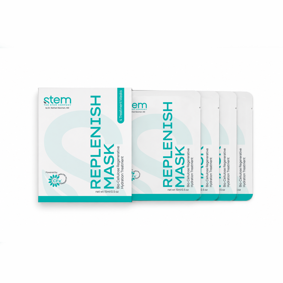 RePlenish Bio-Cellulose Sheet Masks | 4 Treatment Masks (Pre-Order)