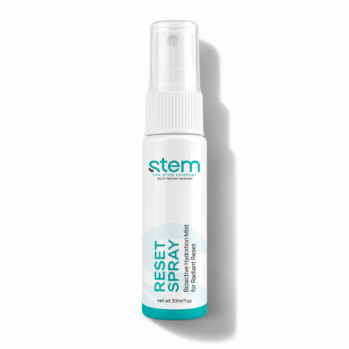 The Stem Company Reset Spray 30ml bottle on a white background